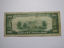 Load image into Gallery viewer, $20 1929 Montpelier Ohio OH National Currency Bank Note Bill Charter #5341 Fine