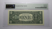 Load image into Gallery viewer, $1 2017 Radar Serial Number Federal Reserve Currency Bank Note Bill! PMG UNC67