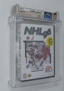 New NHL '96 Hockey Sega Genesis Factory Sealed Video Game Wata Graded 9.4 B+