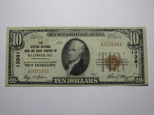 Load image into Gallery viewer, $10 1929 Blossburg Pennsylvania PA National Currency Bank Note Bill Ch #13381 VF