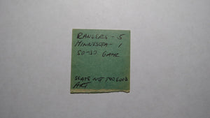 January 5, 1969 New York Rangers Vs. Minnesota North Stars Hockey Ticket Stub!