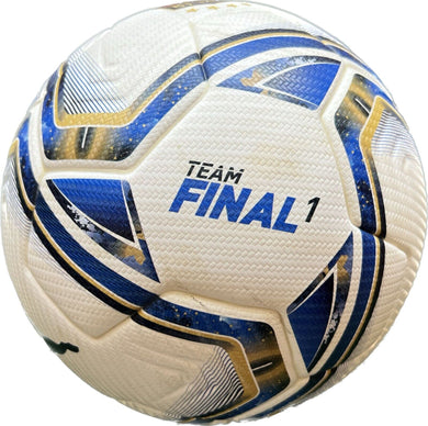 2022 Match Used World Cup Qualifying Italy Vs. North Macedonia Puma Soccer Ball!