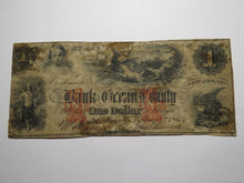 Load image into Gallery viewer, $1 1865 Toms River New Jersey NJ Obsolete Currency Bank Note Bill Ocean County