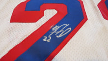 Load image into Gallery viewer, Anson Carter New York Rangers Authentic NHL Starter Hockey Jersey! Autographed!
