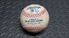 Load image into Gallery viewer, 2020 Aaron Loup Tampa Bay Rays Strikeout Game Used MLB Baseball Pat Valaika