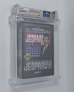 Brand New Jeopardy! Sega Genesis Factory Sealed Video Game Wata Graded 7.0 B+