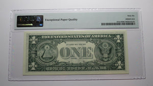 2 $1 1977 & 2003 Matching Radar Serial Numbers Federal Reserve Bank Note Bills 