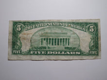 Load image into Gallery viewer, $5 1929 Hicksville New York NY National Currency Bank Note Bill Ch. #11087 RARE