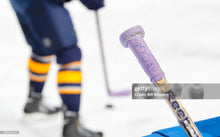 Load image into Gallery viewer, Ryan Miller Buffalo Sabres Hockey Fights Cancer Game Used Goalie Hockey Stick