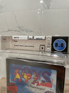 New Toys Sega Genesis Factory Sealed Video Game! Absolute 1993 Wata 8.0 Graded! 