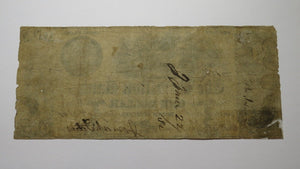 $1 1849 North Scituate Rhode Island RI Obsolete Currency Bank Note Bill Hamilton