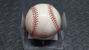 2020 Mike Moustakas Cincinnati Reds Game Used Foul MLB Baseball! Dakota Hudson
