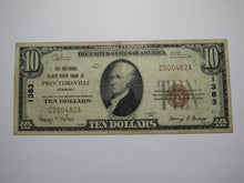 Load image into Gallery viewer, $10 1929 Proctorsville Vermont VT National Currency Bank Note Bill Ch #1383 FINE