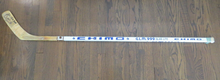 Load image into Gallery viewer, 1990&#39;s Moe Mantha Winnipeg Jets Game Used Signed Chimo NHL Hockey Stick