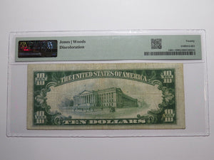 $10 1929 Perth Amboy New Jersey NJ National Currency Bank Note Bill #12524 VF20
