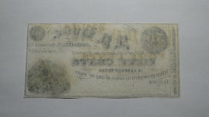 $.50 1852 Jordanville New York NY Obsolete Currency Bank Note Bill Herkimer CU++
