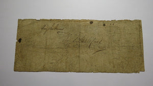$5 1832 Port Deposit Maryland MD Obsolete Currency Bank Note Bill Susquehanna