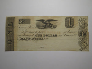 $1 18__ Elyria Ohio OH Obsolete Currency Bank Note Bill Remainder Herman Ely