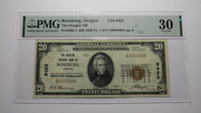 Load image into Gallery viewer, $20 1929 Roseburg Oregon OR National Currency Bank Note Bill Ch. #9423 VF30 PMG