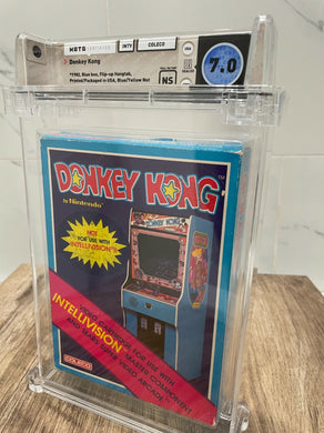 Unopened Donkey Kong Coleco Sealed Video Game! Wata Graded 7.0 1982 Nintendo