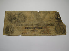 Load image into Gallery viewer, $10 1851 Boston Massachusetts Obsolete Currency Bank Note Bill Cochituate Bank