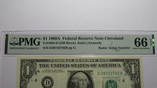 Load image into Gallery viewer, 2 $1 1969 &amp; 1999 Matching Radar Serial Numbers Federal Reserve Bank Note Bills