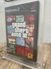Load image into Gallery viewer, Grand Theft Auto 3 Sony Playstation 2 Factory Sealed Video Game Wata 9.4 GTA III