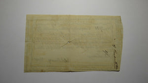 1790 5 Shillings Connecticut Comptroller's Office Colonial Currency Note Pomeroy