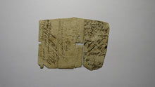 Load image into Gallery viewer, 1754 Ten Shillings North Carolina NC Colonial Currency Bank Note Bill! 10s RARE