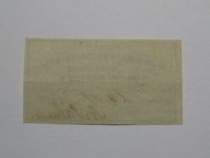 $20 1861 Confederate Bond Coupon Certificate Currency Bank Note Bill UNC