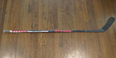 1990's Alexandre Daigle Ottawa Senators Game Used  Signed TITAN NHL Hockey Stick