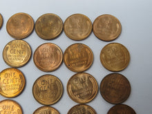 Load image into Gallery viewer, 1945-P Brilliant Uncirculated Wheat Cent Penny Partial Roll 25+ Uncirculated BU