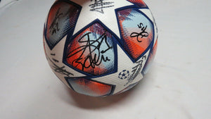 2020-21 Stade Rennais Team Signed UEFA Champions League Match Soccer Ball!