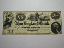 Load image into Gallery viewer, $20 1857 Fairmount Maine ME Obsolete Currency Bank Note Bill New England Bank