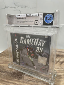 NFL GameDay '99 Sony Playstation Factory Sealed Video Game Wata 8.0 Graded 1998