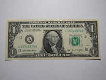 Load image into Gallery viewer, $1 2021 Repeater Serial Number Federal Reserve Currency Bank Note Bill #15741574