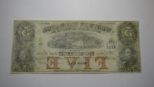 Load image into Gallery viewer, $5 1857 Omaha City Nebraska NE Obsolete Currency Bank Note Bill! CU+ Condition!