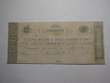 Load image into Gallery viewer, $3 18__ Hulmeville Pennsylvania Obsolete Currency Bank Note Bill Remainder UNC++