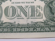 Load image into Gallery viewer, $1 2021 Minor Wet Ink Transfer Error Federal Reserve Bank Note Bill UNC++