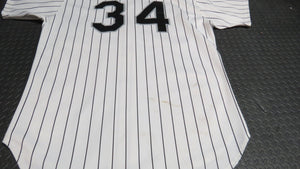 1992 Terry Leach Chicago White Sox Game Used Worn MLB Baseball Jersey!