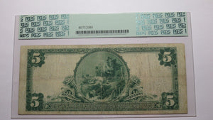 $5 1902 Cohoes New York NY National Currency Bank Note Bill #1347 PCGS Fine