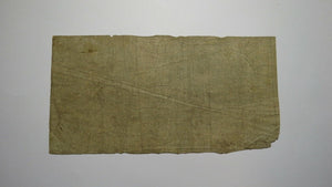 $1 1858 Augusta Georgia GA Obsolete Currency Bank Note Bill! The Mechanics Bank