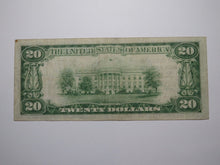 Load image into Gallery viewer, $20 1929 Seattle Washington WA National Currency Bank Note Bill Ch. #11280 VF+