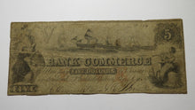 Load image into Gallery viewer, $5 1856 Philadelphia Pennsylvania PA Obsolete Currency Bank Note Bill! Commerce