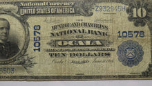 Load image into Gallery viewer, $10 1902 Ocala Florida FL National Currency Bank Note Bill Ch. #10578 F15 PMG