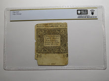 Load image into Gallery viewer, 1780 10s Hartford Connecticut CT Colonial Currency Note Bill Ten Shillings VF35
