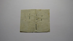 1771 2 Shillings 6 Pence North Carolina NC Colonial Currency Bank Note Bill 2s6d
