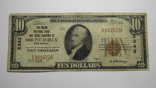 Load image into Gallery viewer, $10 1929 Mount Holly New Jersey NJ National Currency Bank Note Bill Ch #2343 Mt.