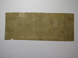 $2 1839 Bangor Maine ME Obsolete Currency Bank Note Bill The Globe Bank