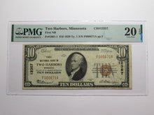 Load image into Gallery viewer, $10 1929 Two Harbors Minnesota National Currency Bank Note Bill #12357 VF20 PMG